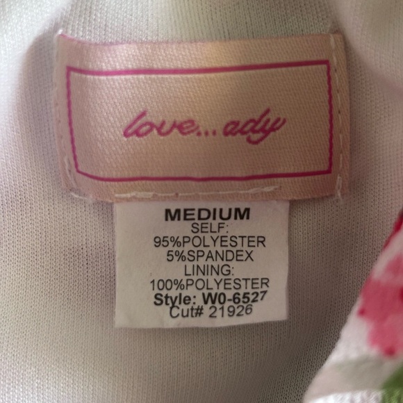 Love…Ady Floral Faux Wrap Dress Size Medium - Picture 6 of 7